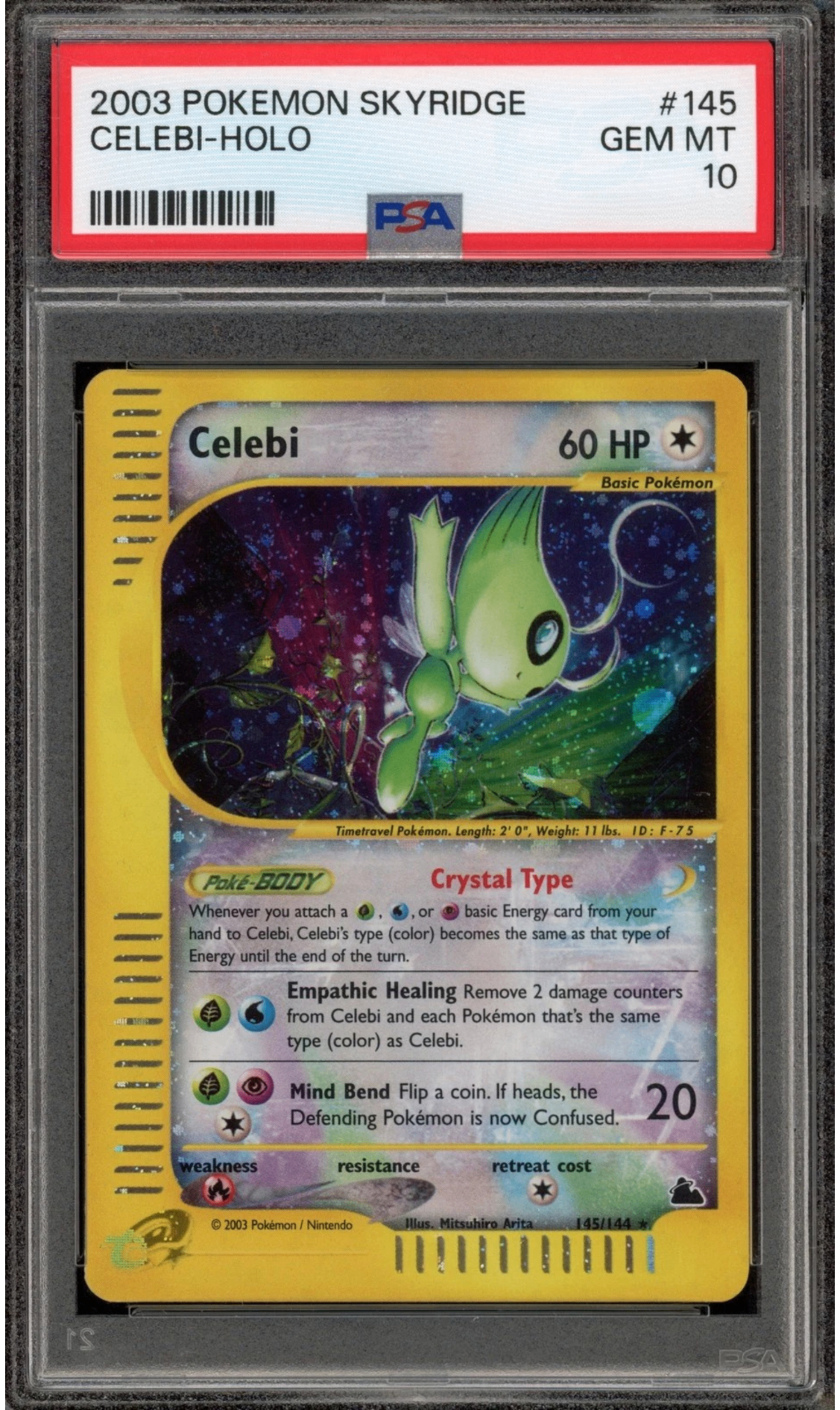 Celebi — Skyridge Holo