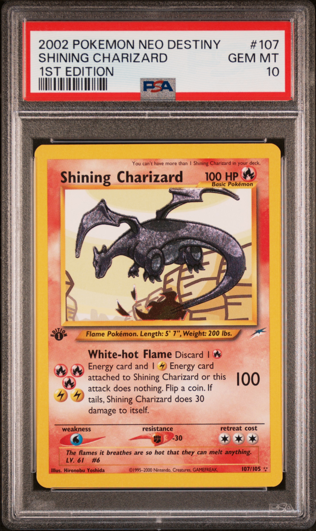Shining Charizard — Neo Destiny 1st Edition